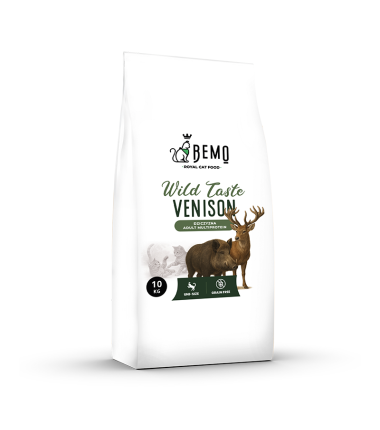 Bemo Cat Wild Taste Venison – karma sucha dla kota z dziczyzną