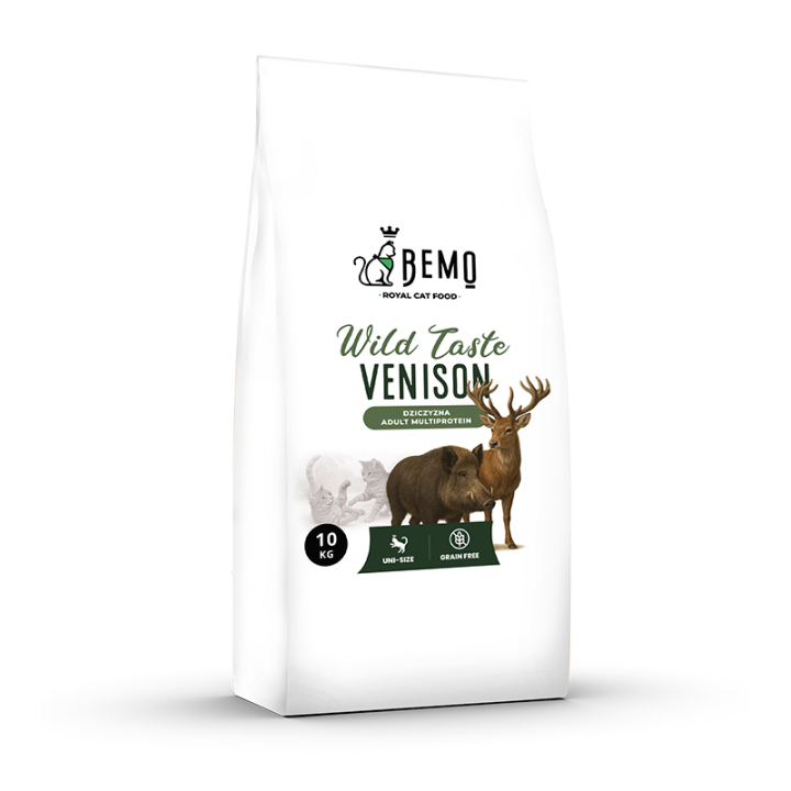 Bemo Cat Wild Taste Venison – karma sucha dla kota z dziczyzną