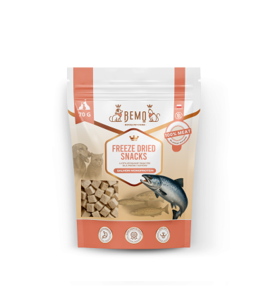 Freeze Dried Meat Snacks Salmon - liofilizowane smaczki z mięsa łososia