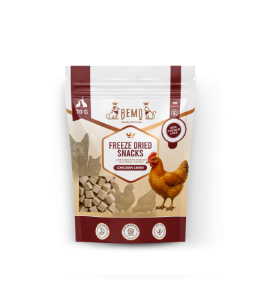 Freeze Dried Meat Snacks Chicken Liver - liofilizowane smaczki z wątróbki kurczaka