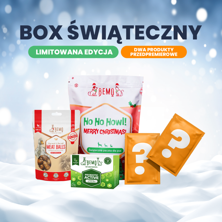 Bemo Ho Ho Howl - świąteczna paczka dobroci dla pupila