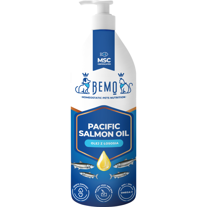 Pacific Salmon Oil - olej z łososia dla psa i kota