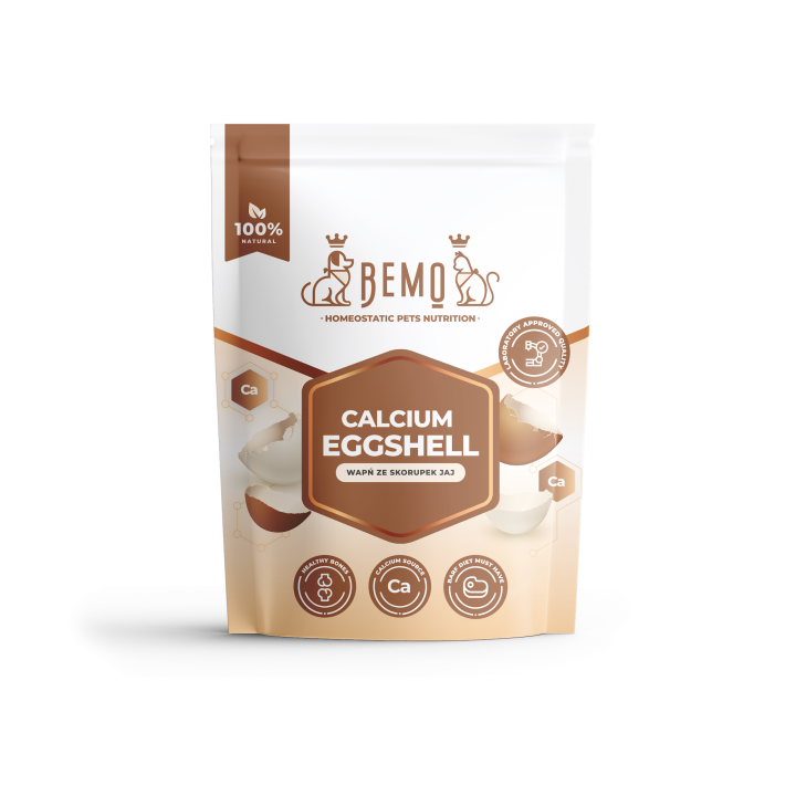 Bemo Calcium EggShell - wapń ze skorupek jaj dla psa i kota