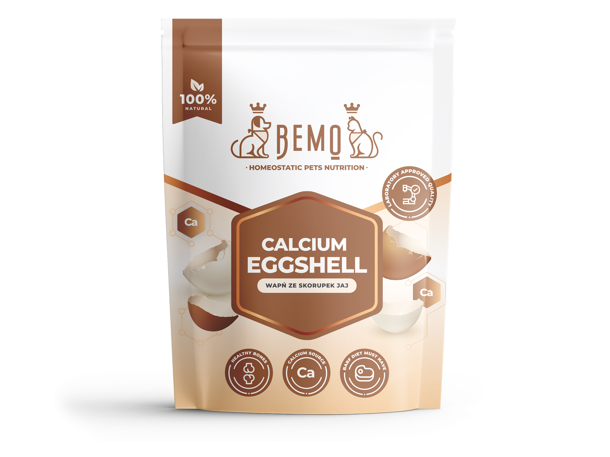 Bemo Calcium EggShell - wapń ze skorupek jaj dla psa i kota