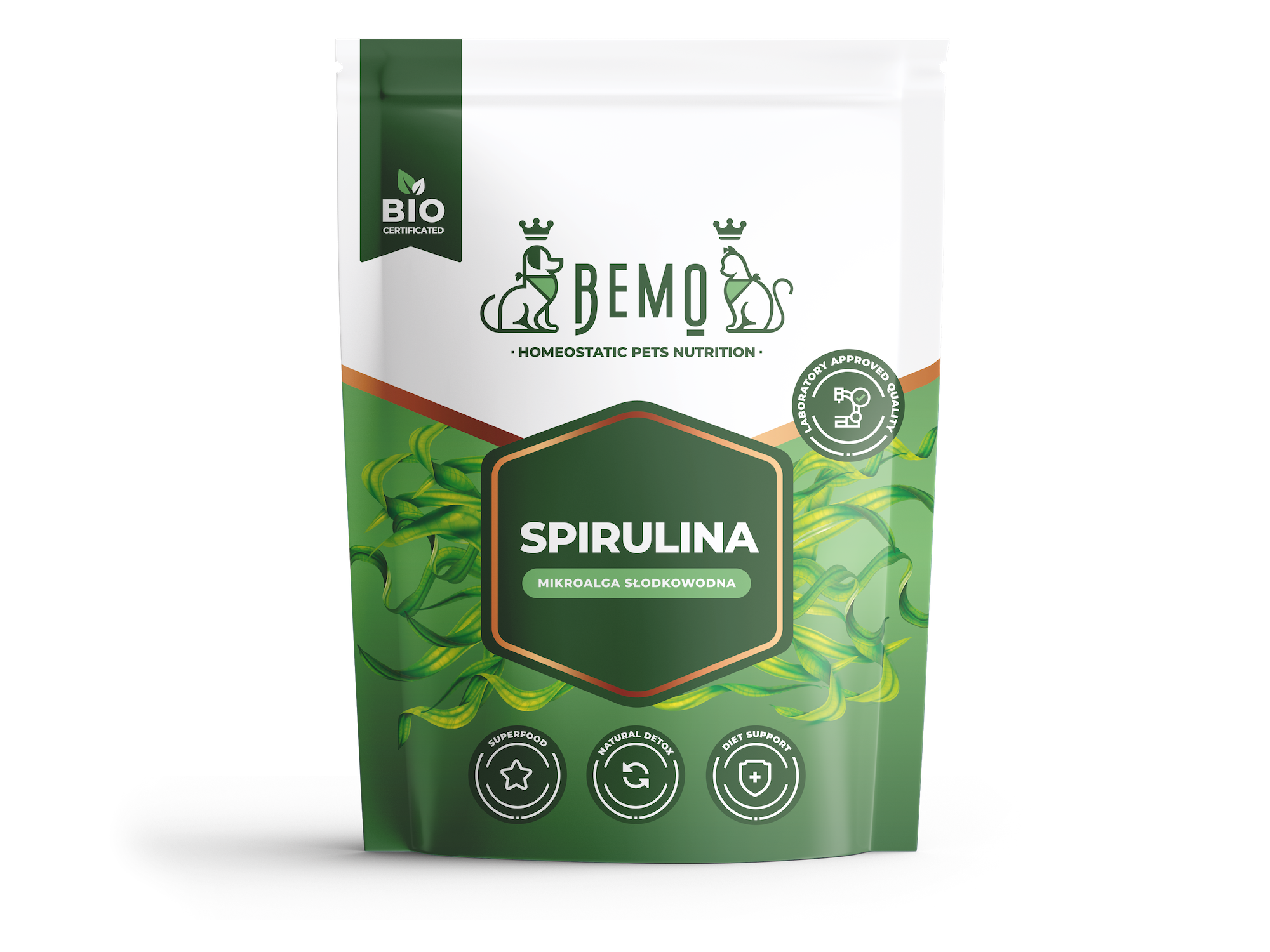 Bemo Spirulina - mikroalga słodkowodna dla psa i kota