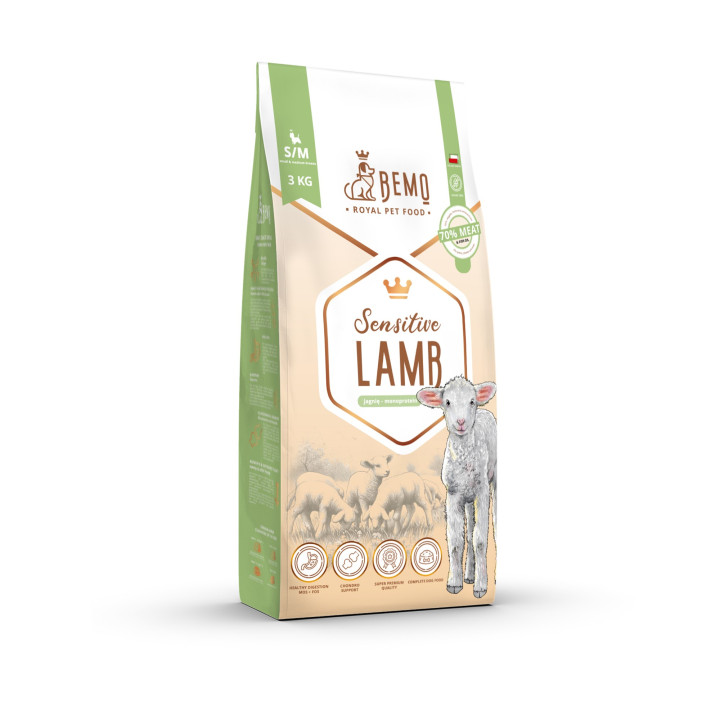 Bemo Sensitive Lamb - hipoalergiczna karma sucha dla psa z jagnięciną