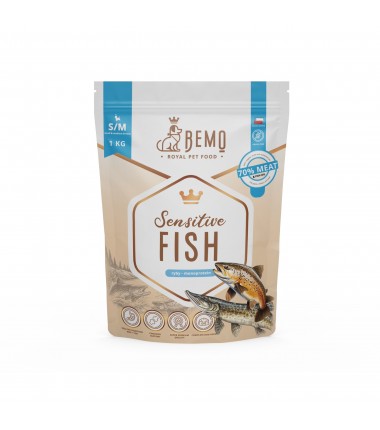 Bemo Sensitive Fish - hipoalergiczna karma sucha dla psa z rybą
