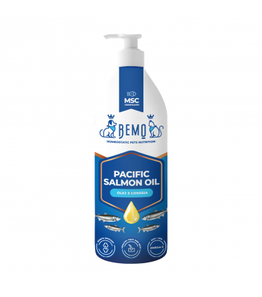 Pacific Salmon Oil - olej z łososia dla psa i kota