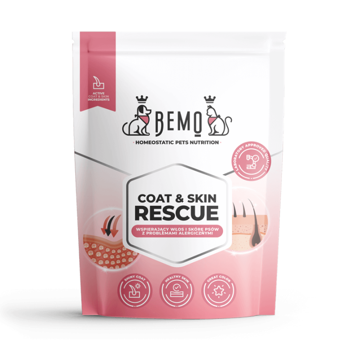 Bemo Coat & Skin Rescue - wsparcie skóry i sierści psów z alergią