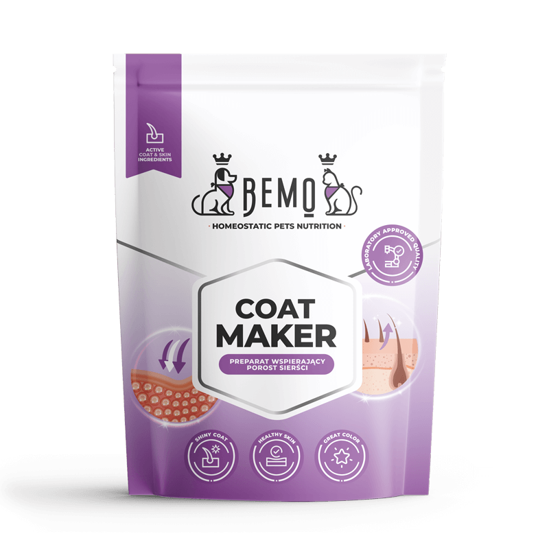 Bemo Coat Maker - suplement na porost sierści dla psów Bemo Coat Maker - suplement na porost sierści dla psów