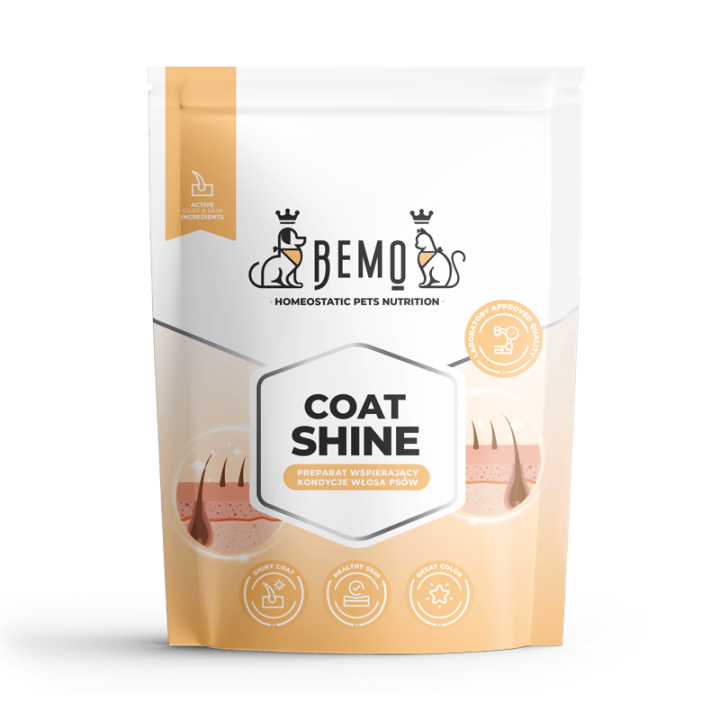 Bemo Coat Shine - suplement wspierający kondycję sierści psów