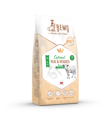 Bemo Optimal - karma sucha dla psa z cielęciną i warzywami