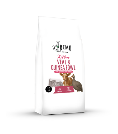 Bemo Kitten Veal & Guinea Fowl – karma sucha dla kociąt z cielęciną i perliczką