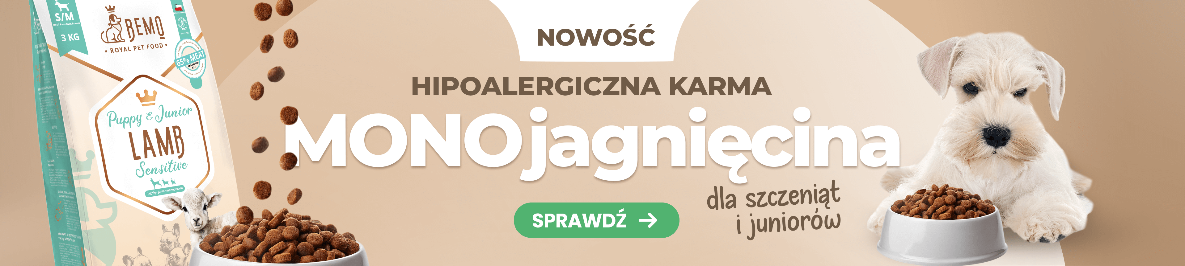 Bemo Puppy & Junior Sensitive Lamb